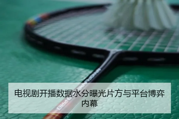 电视剧开播数据水分曝光片方与平台博弈内幕